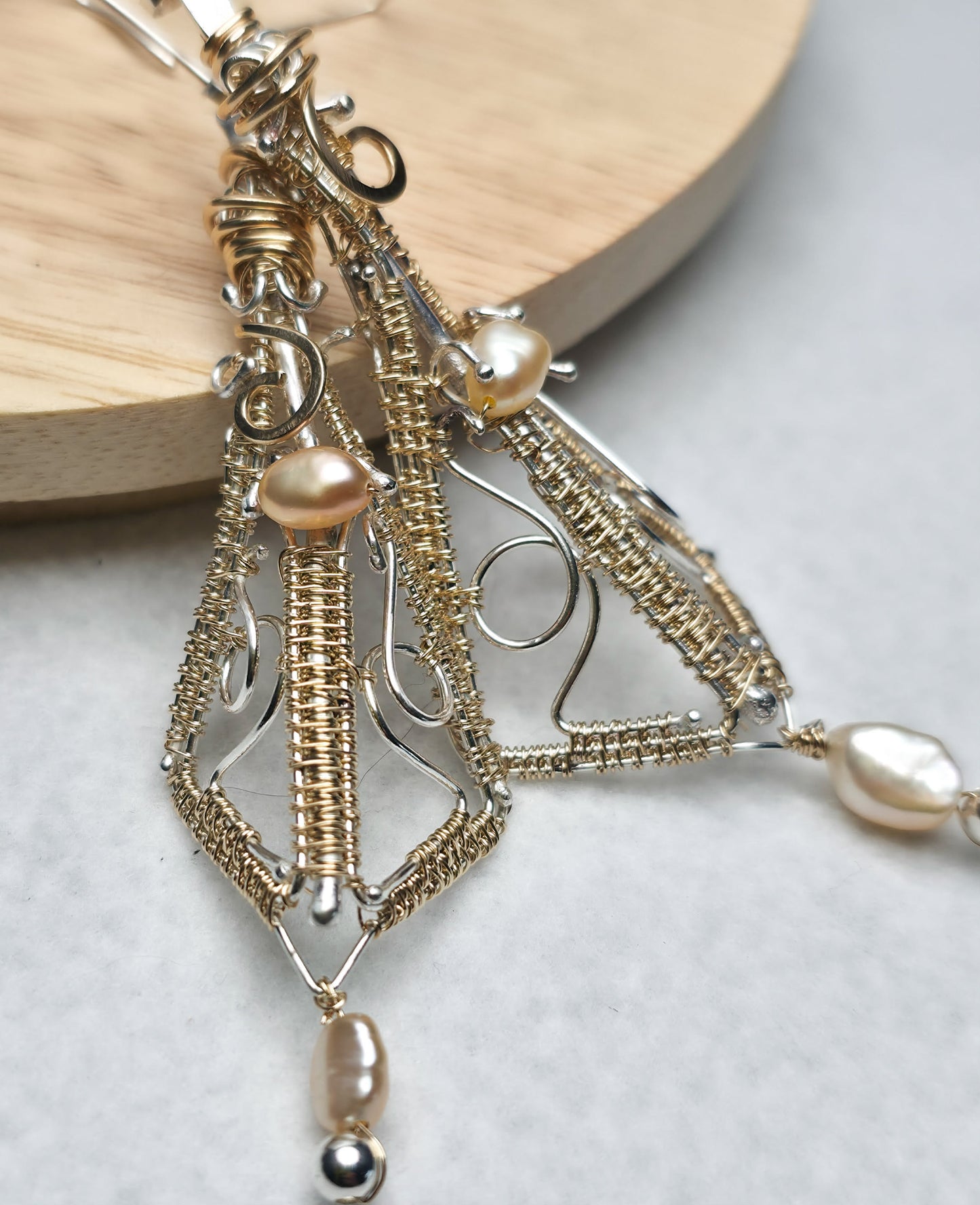 Golden Silhouette Earrings