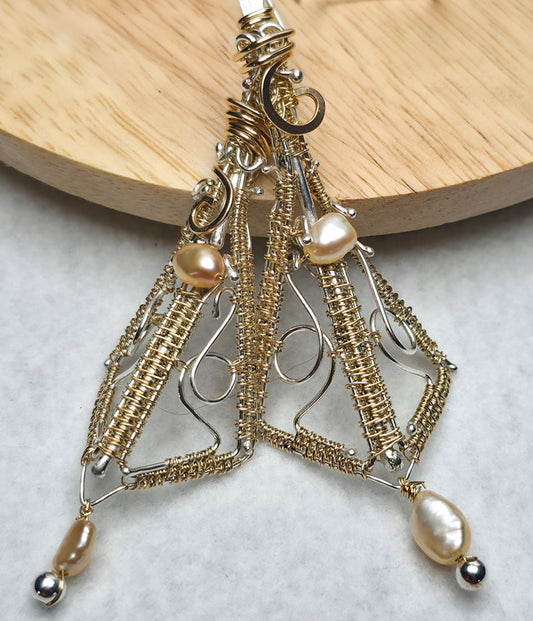 Golden Silhouette Earrings