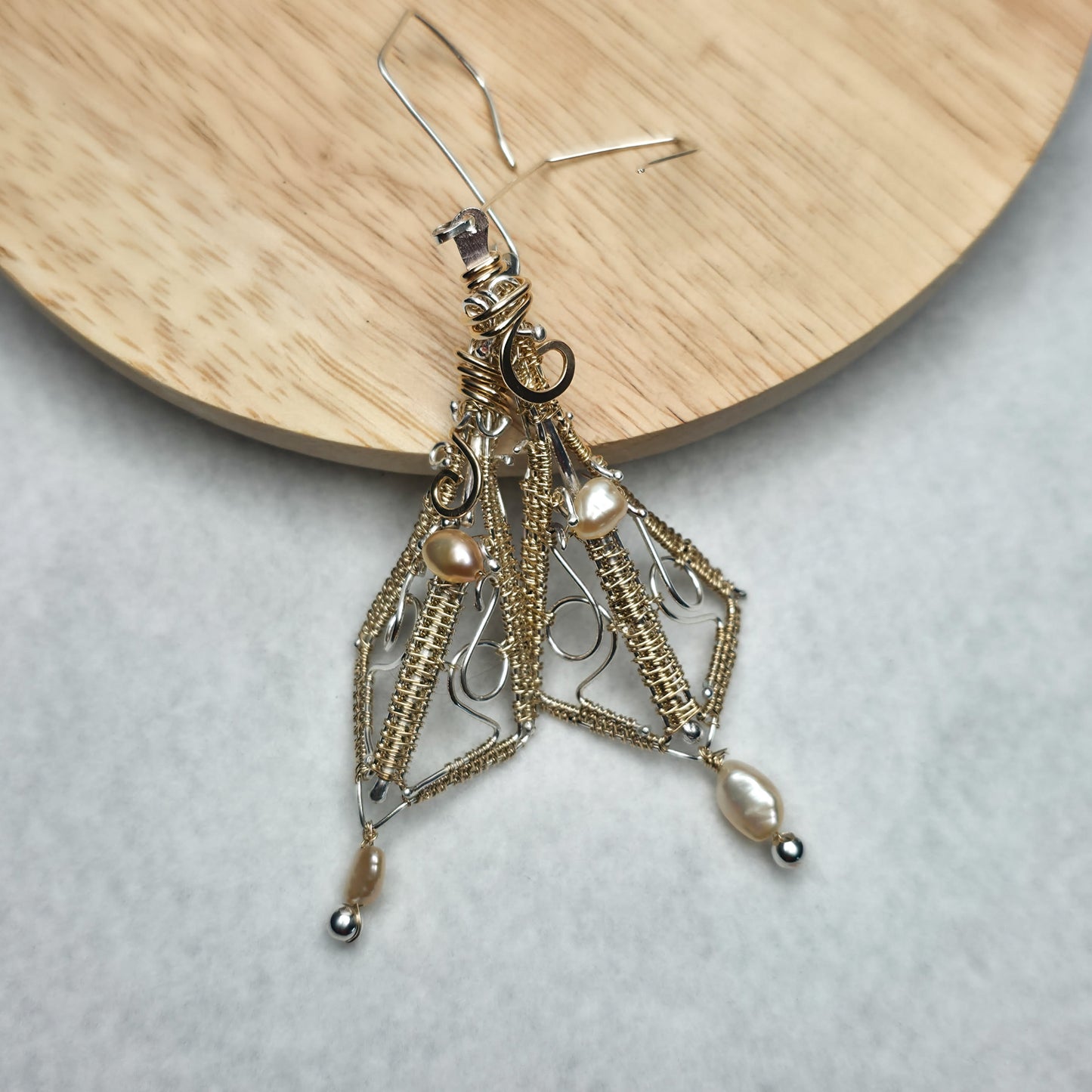 Golden Silhouette Earrings