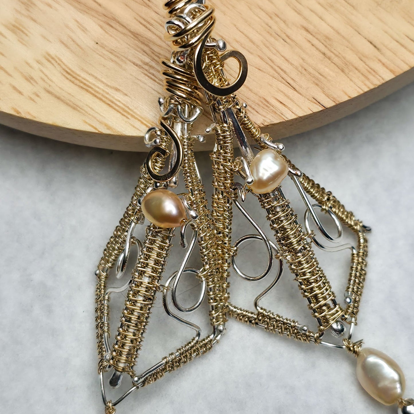 Golden Silhouette Earrings