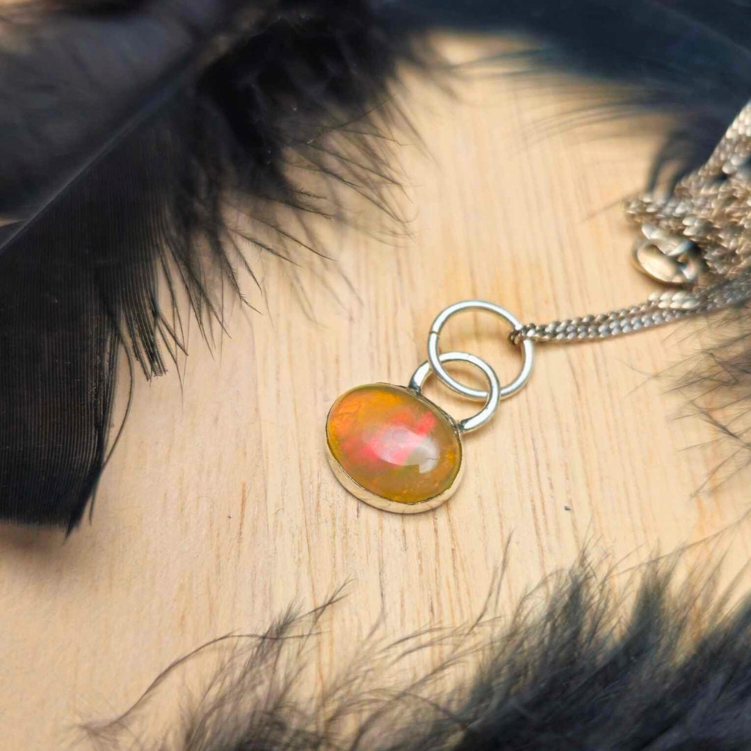 Fire Opal pendant