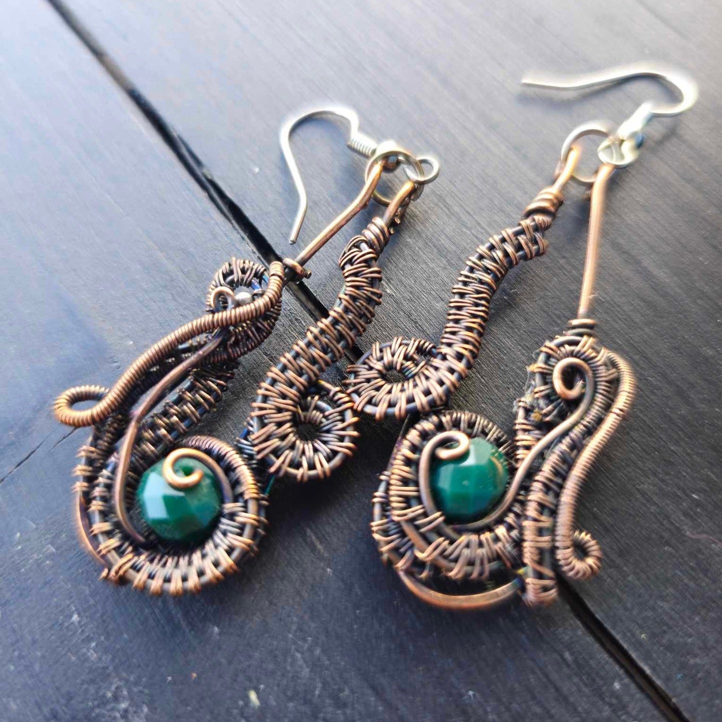Intricate Turquoise Dangles