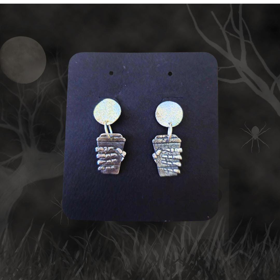 Halloween Jewelry for Coffee Lovers